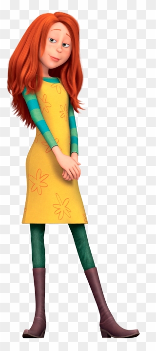 Girl From The Lorax Clipart