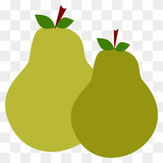 Pair Of Pears Clip Art At Clker - Cartoon Pear Png Transparent Png