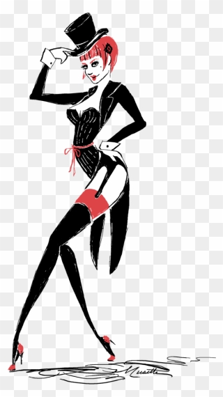 Burlesque Clipart - Png Download