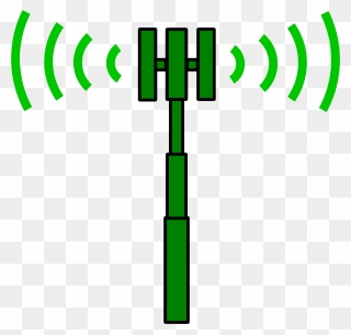 Transmitter Icon - Tower Cell Site Logo Clipart