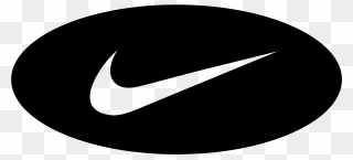 Nike Swoosh Logo Shoe Converse - Transparent Png Nike Logos Clipart