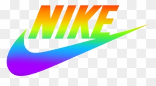 #nike#rainbow - Graphic Design Clipart