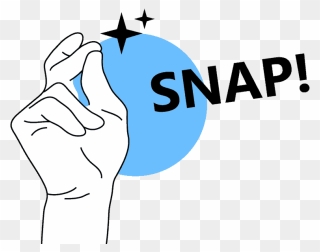 Finger Snap Clip Art - Png Download