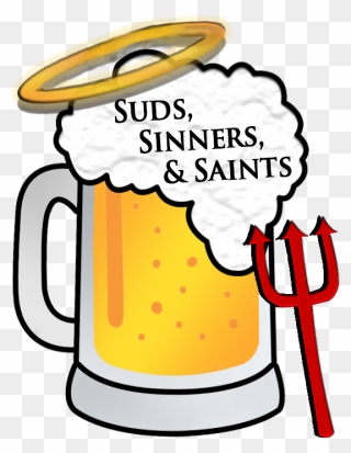 We Meet On The Second And Fourth Sunday"s Of The Month, - Beer Cartoon Art Clip - Png Download