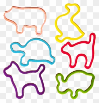 Silly Bandz Clipart