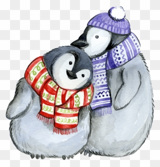 Image Result For Penguins Clipart - Christmas Wishes To Kíds - Png Download