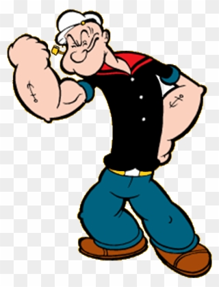 Man Clipart Muscle - Popeye The Sailor Man Png Transparent Png