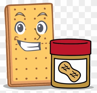 Graham Crackers And Peanut Butter - Peanut Butter Clip Art Png Transparent Png