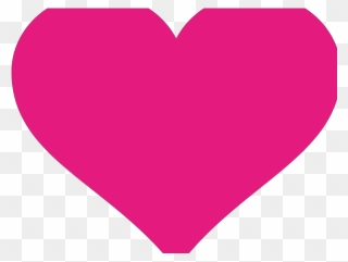 Heart Clip Art Pink - Png Download
