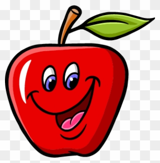 Join The Team At Pine Tree Apple Orchard, White Bear - Cartoon Apple With Face Clipart