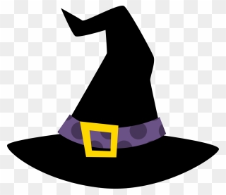 Halloween Witch Hat Clipart - Png Download