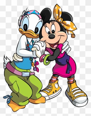 Minnie And Daisy Bff Clipart