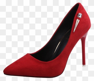Slipper High-heeled Footwear Shoe Sandal - Shoe Clipart