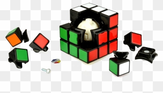 Sphere Rubiks Cube Png - Rubik's Cube Broken Clipart