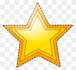 Gold Star Good Job Png Clipart