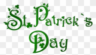 St Patricks Day Green Png Clipartu200b Gallery Yopriceville - Calligraphy Transparent Png