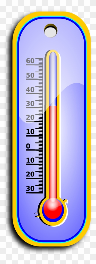 Clipart Thermometer, Clipart Thermometer Transparent - Thermometer Svg - Png Download
