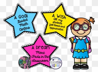 Transparent Math Centers Clipart - Dreams And Goals Kids - Png Download