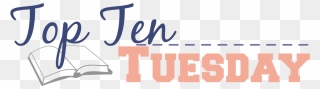 Top Ten Tuesday - Open Book Clip Art - Png Download