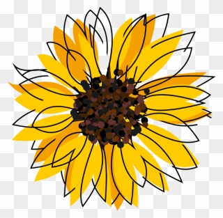 Sunflower Network Clipart