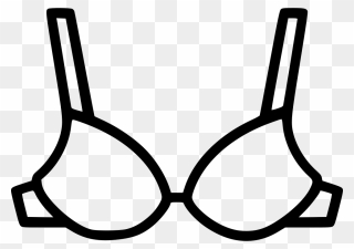 Cloth Inner Women Bra Under Garments Svg Png Icon - Bra Icon Png Clipart