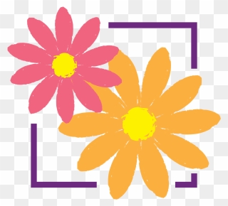 Flower Name Tags Clipart