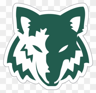 School Logo - Green Canyon Wolves Clipart