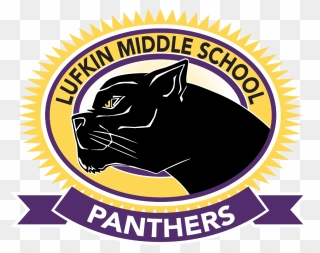 Lufkin Middle School - Lufkin Middle School Panther Clipart