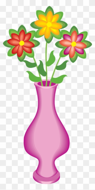Flower Vase Clipart Png Transparent Png