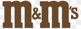 M&m"s Logo Png - M&m's Clipart