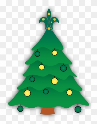 Scout Christmas Tree Clipart