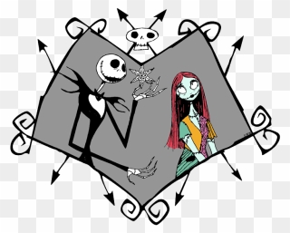 Nightmare Before Christmas Coloring Pages Mayor Of - Nightmare Before Christmas Jack And Sally Clipart
