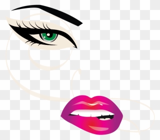 Create Your Own Sexy Face Logo Free With Makeup Logo - Makeup Logo Design Png Clipart