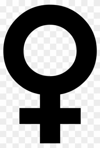 File - Female Symbol - Svg - Wikimedia Commons - Female Symbol Png Clipart