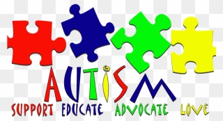 Lets Unite For Autism - Autism Awareness Free Clip Art - Png Download