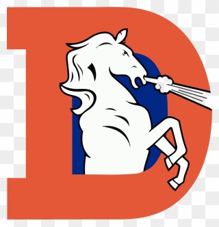 Denver Broncos Classic Logo Clipart