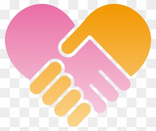 Heart Hand Shake Png Clipart