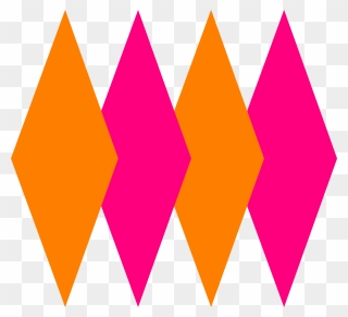 Pink And Orange Clipart - Png Download