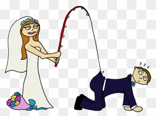 Engagement Clipart Proposal - Married Couple Funny - Png Download