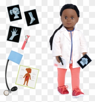 Meagann 18-inch Doctor Doll - Our Generation Doll Megan Clipart