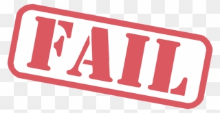 Fail Stamp Free Download Png - Fail Png Transparent Clipart