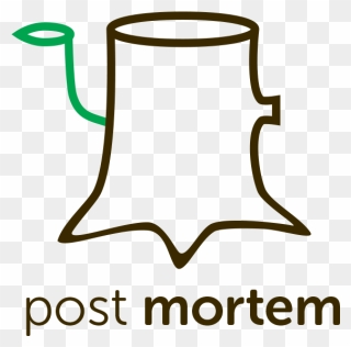 Post Mortem Logo Clipart