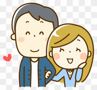 Couple Dating Clipart - Boyfriend And Girlfriend Clipart - Png Download