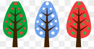 Cute Christmas Tree Clip Art - Png Download