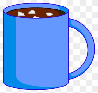 Domobfdi"s Hot Cocoa - Hot Chocolate Clipart Blue - Png Download