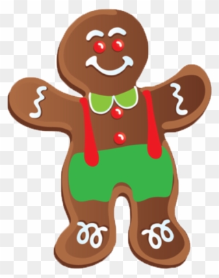 Gingerbread Man Clip Art - Png Download