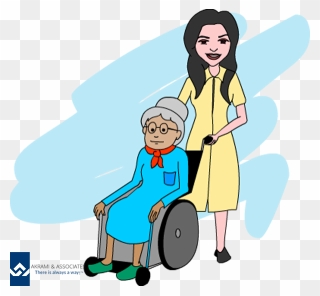 Job Clipart Skilled Worker - Cartoon Images Of Caregiver - Png Download