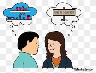 People Can Have Different Ideas About What Moving In - Cartoon Clipart