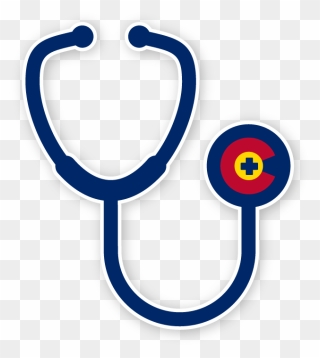 Capa Colorado Academy Of Pas - Clip Art Stethoscope Drawn - Png Download