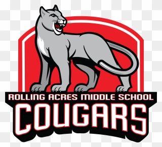 Rolling Acres Middle School Logo Clipart
